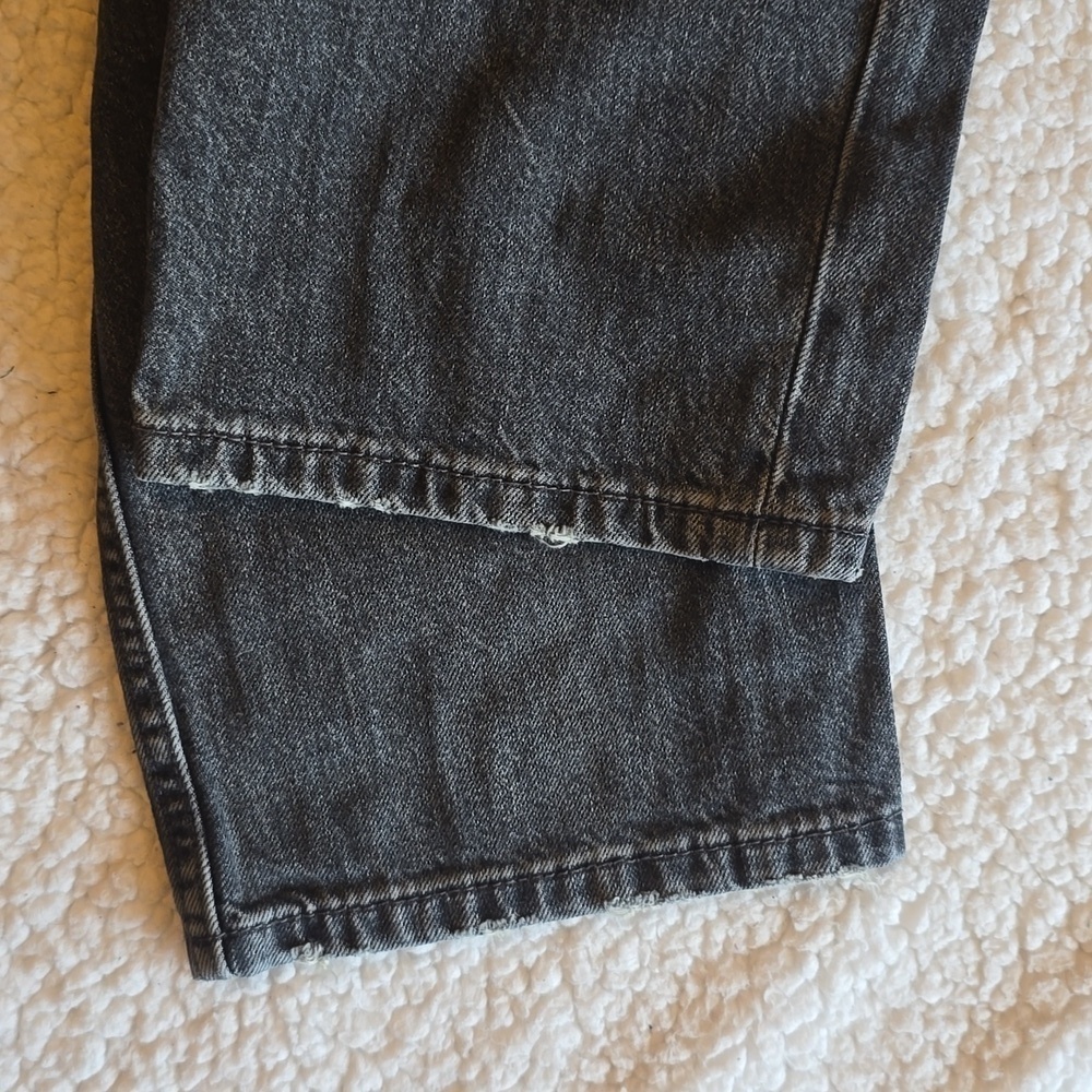 Levi's 511 Distressed Charcoal Black Slim Fit Men Jeans Size 38 - Picture 10 of 16